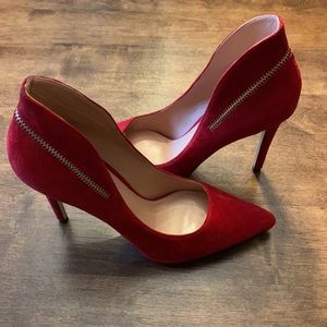 Enzo Angiolini red heels